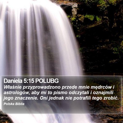 Daniela 5:15 POLUBG Bible Verse Image