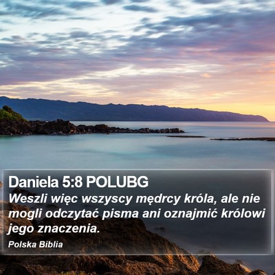 Daniela 5:8 POLUBG Bible Verse Image