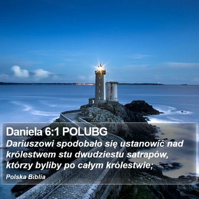 Daniela 6:1 POLUBG Bible Verse Image