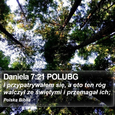 Daniela 7:21 POLUBG Bible Verse Image