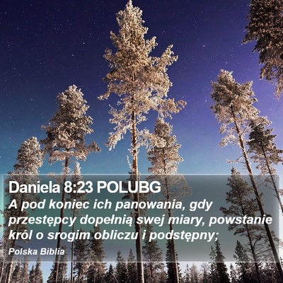 Daniela 8:23 POLUBG Bible Verse Image