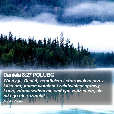 Daniela 8:27 POLUBG Bible Verse Image