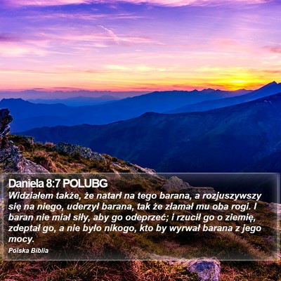 Daniela 8:7 POLUBG Bible Verse Image