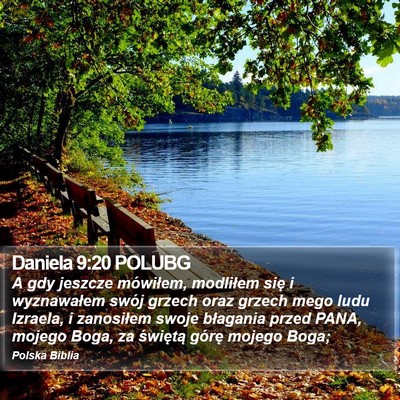 Daniela 9:20 POLUBG Bible Verse Image