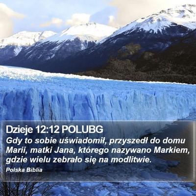 Dzieje 12:12 POLUBG Bible Verse Image