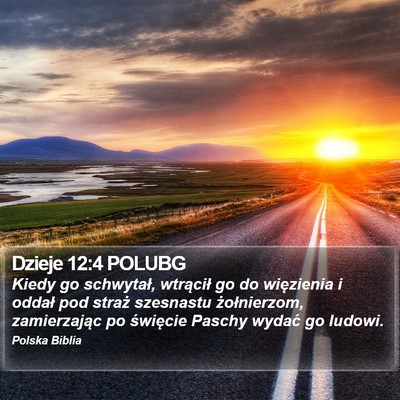 Dzieje 12:4 POLUBG Bible Verse Image