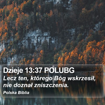 Dzieje 13:37 POLUBG Bible Verse Image