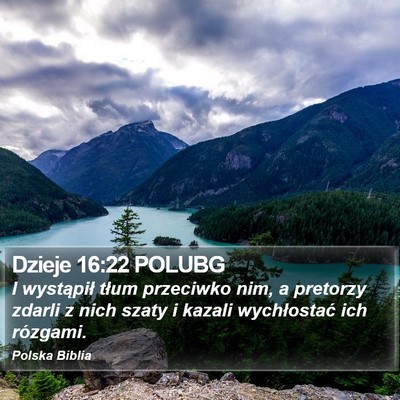 Dzieje 16:22 POLUBG Bible Verse Image