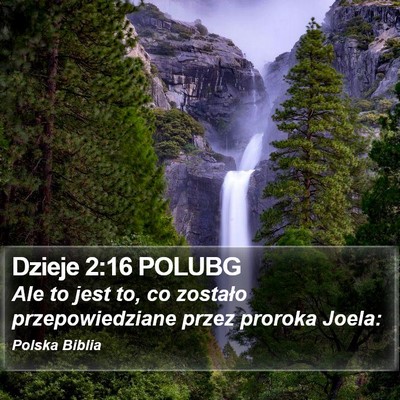 Dzieje 2:16 POLUBG Bible Verse Image