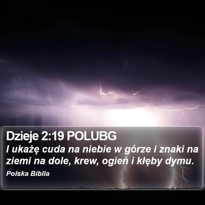 Dzieje 2:19 POLUBG Bible Verse Image