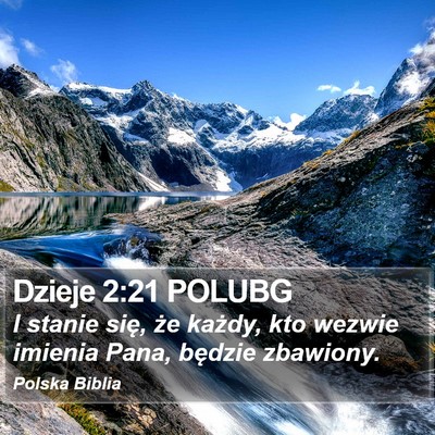 Dzieje 2:21 POLUBG Bible Verse Image