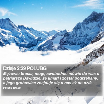 Dzieje 2:29 POLUBG Bible Verse Image
