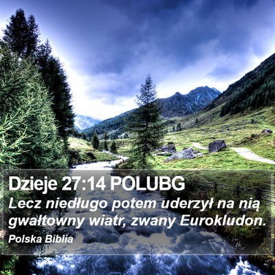 Dzieje 27:14 POLUBG Bible Verse Image