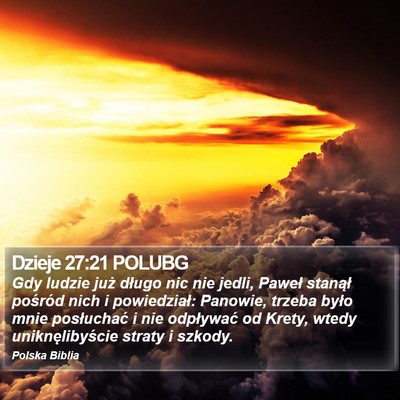 Dzieje 27:21 POLUBG Bible Verse Image