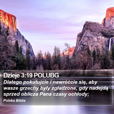 Dzieje 3:19 POLUBG Bible Verse Image