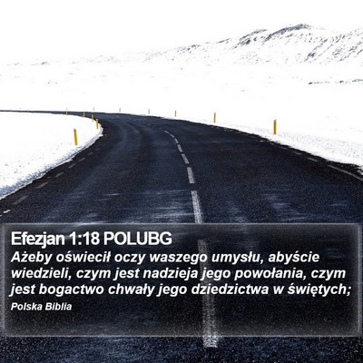 Efezjan 1:18 POLUBG Bible Verse Image