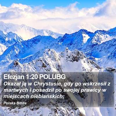 Efezjan 1:20 POLUBG Bible Verse Image