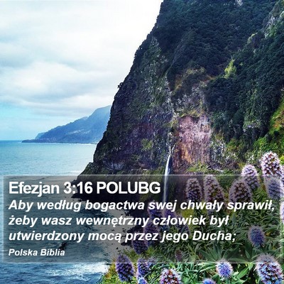 Efezjan 3:16 POLUBG Bible Verse Image