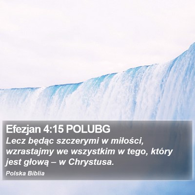 Efezjan 4:15 POLUBG Bible Verse Image