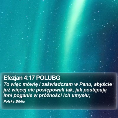 Efezjan 4:17 POLUBG Bible Verse Image