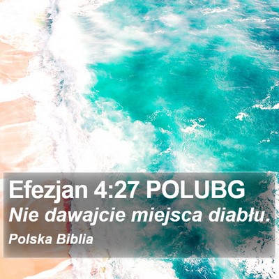 Efezjan 4:27 POLUBG Bible Verse Image