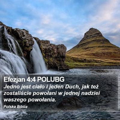 Efezjan 4:4 POLUBG Bible Verse Image