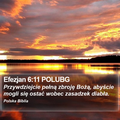 Efezjan 6:11 POLUBG Bible Verse Image