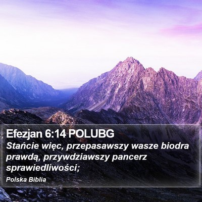 Efezjan 6:14 POLUBG Bible Verse Image