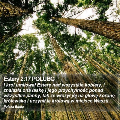 Estery 2:17 POLUBG Bible Verse Image