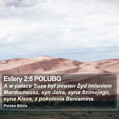 Estery 2:5 POLUBG Bible Verse Image
