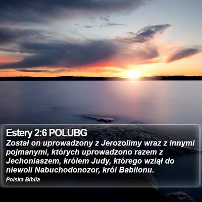 Estery 2:6 POLUBG Bible Verse Image