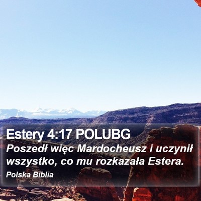 Estery 4:17 POLUBG Bible Verse Image