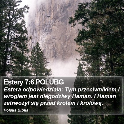 Estery 7:6 POLUBG Bible Verse Image