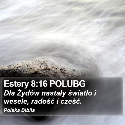 Estery 8:16 POLUBG Bible Verse Image