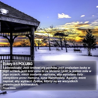 Estery 8:5 POLUBG Bible Verse Image