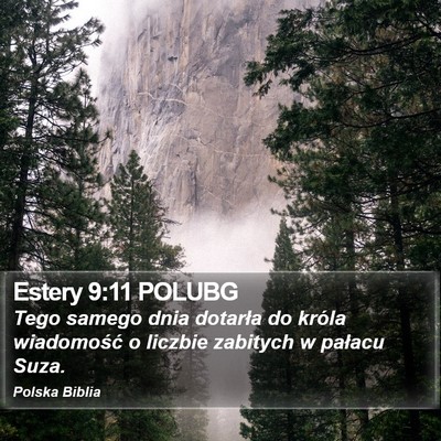 Estery 9:11 POLUBG Bible Verse Image