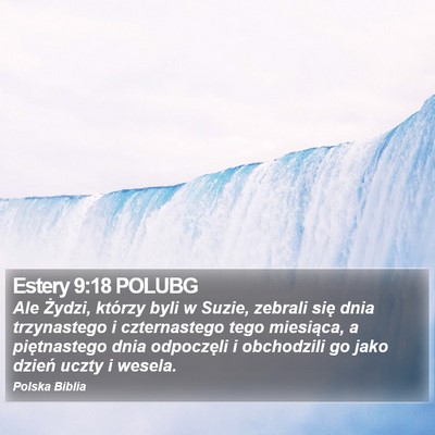 Estery 9:18 POLUBG Bible Verse Image