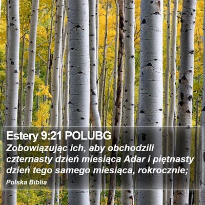 Estery 9:21 POLUBG Bible Verse Image