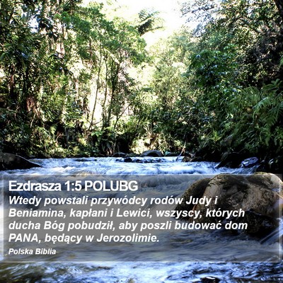 Ezdrasza 1:5 POLUBG Bible Verse Image