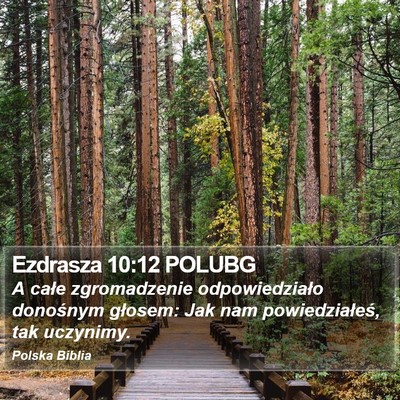 Ezdrasza 10:12 POLUBG Bible Verse Image