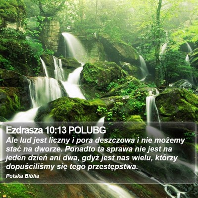Ezdrasza 10:13 POLUBG Bible Verse Image