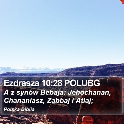 Ezdrasza 10:28 POLUBG Bible Verse Image