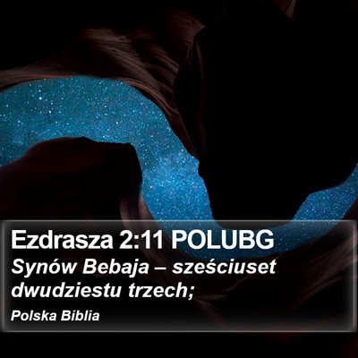 Ezdrasza 2:11 POLUBG Bible Verse Image