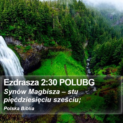 Ezdrasza 2:30 POLUBG Bible Verse Image