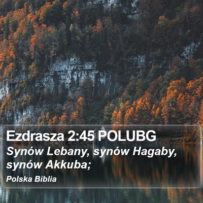 Ezdrasza 2:45 POLUBG Bible Verse Image