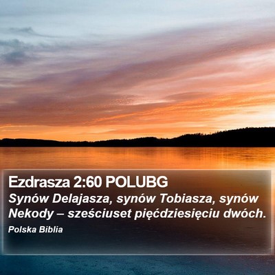 Ezdrasza 2:60 POLUBG Bible Verse Image