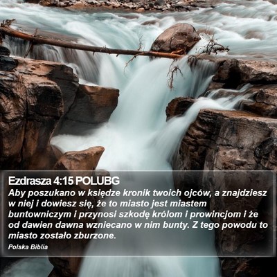 Ezdrasza 4:15 POLUBG Bible Verse Image