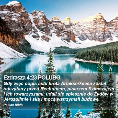 Ezdrasza 4:23 POLUBG Bible Verse Image