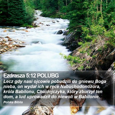 Ezdrasza 5:12 POLUBG Bible Verse Image