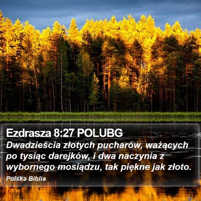 Ezdrasza 8:27 POLUBG Bible Verse Image